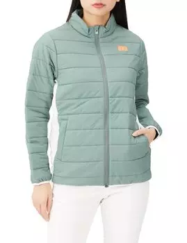 Full Zip Blouson Heat Navi Thermal Storage Water Repellent Insulation Cold Weather Golf MEWWJK04 KH00 M [Munsing Wear] [ENVOY] Women s (Khaki)
