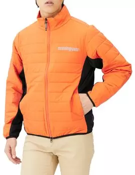 Full Zip Blouson Heat Navi Thermal Storage Water Repellent Insulation Cold Protection Lightweight Golf MEMWJK05 OR00 M [Munsingwear] [ENVOY] Men s