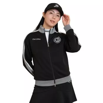 Full Zip Sweatshirt double knit Golf C25117200 S [Callaway] Women s (for setup) / / 1010_Black