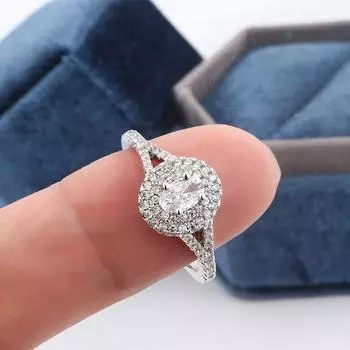 Полностью сверкающее циркониевое кольцо AAAA цирконий женское кольцо высокое качество обручальное кольцо свадебное украшение для невесты подарок 8 белый
