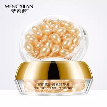 Фуллереновая эссенция плаценты питает омоложение кожи увлажняющий осветляющий ремонт куриные голени капсулы