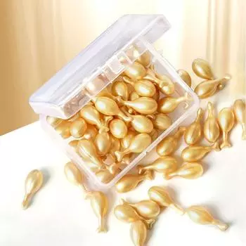 Фуллереновые капсулы с плацентой, укрепляющая кожу, отбеливающая сыворотка для лица против морщин 50pcs