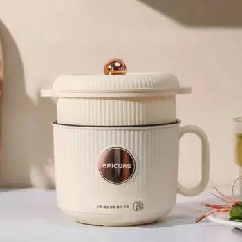 Полностью интеллектуальные рисоварки с резервированием Мини-электрическая кастрюля с антипригарным покрытием Многофункциональная интегрированная чаша для приготовления лапши Маленькая кастрюля