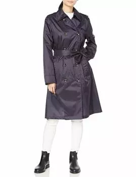 FULTON Плащ-тренч с поясом Серый Япония Совместимо с L Водоотталкивающий для отталкивания [Moonbat] (нейлоновое пальто) Бюст 79~94 см Рост 154~162 см М, (легко серый