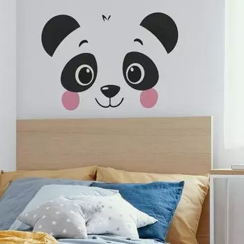 Fun-e143 Милая милая панда спальня крыльцо фон декоративная наклейка на стену 40*60cm/fun-e143