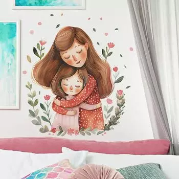 Fun-f143 День матери Декор для дома Детская комната Спальня Гостиная Наклейка на стену 40*50CM/fun-f143