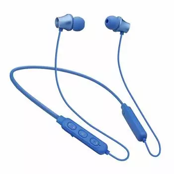Fun Kaisha Good Sound Bluetooth Large Capacity Earphones BL Blue TA-BT2