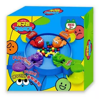 Fun Zone Croak Croak Frog Bead Game, настольная игра, представляющая Корею
