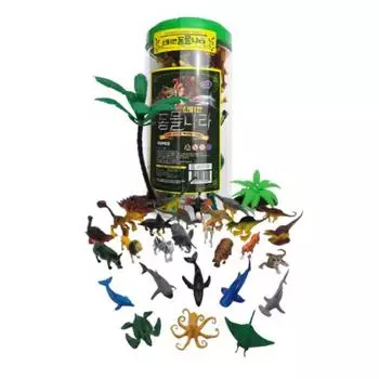 Fun Zone Mysterious Animal Kingdom Figures Set of 35, 1 Set, популярные игрушки в Корее