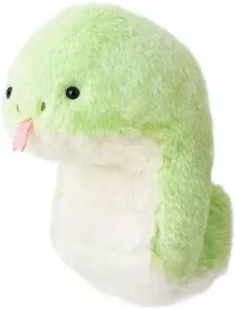 Funbaruzu Snake Green Plush Posture Year of the Snake Limited Regular Size Toy, Corrector, Edition,