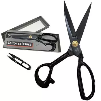 Functionality NEXUS SPITZE Professional Sewing Scissors Available in 3 and with Thread Crafted by Artisans in a Ideal for and [B-Grade, Unaffected]