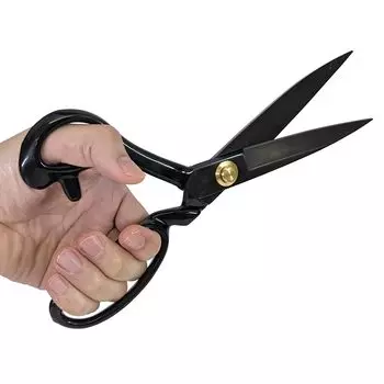 Functionality Sewing Made by Artisans in a Professional Grade for and Fabric [B-Grade, Unaffected] Left-Handed Scissors, 32-Year-Old Factory, Sewing,
