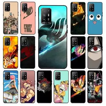 Funda Аниме Манга Fairy Tail Чехол для телефона для OPPO A74 A94 5G A3S A5 A5S A9 A12 A15S A52 A53 A53S A72 A73 2020 A91 5G Чехлы coque OPPO A3S