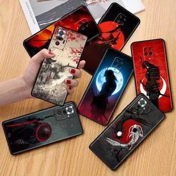 Funda для Xiaomi Redmi Note 10 9 11 Pro мягкий чехол для телефона 10S 9S K40 8 9A 9C 9T 7 10C 8T силиконовый чехол Япония крутой самурайский чехол Redmi Note 7