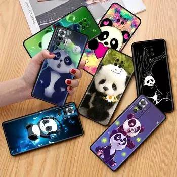 Funda для Xiaomi Redmi Note 10 9 11 Pro мягкий чехол для телефона 10S 9S K40 8 9A 9C 9T 7 10C 8T силиконовый чехол милый мультяшный животное панда Redmi Note 7