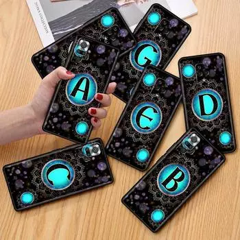 Funda для Xiaomi Redmi Note 10 9 11 Pro мягкий чехол для телефона 10S 9S K40 8 9A 9C 9T 7 10C 8T силиконовый чехол Mandala Letter AL Shell Redmi Note 7
