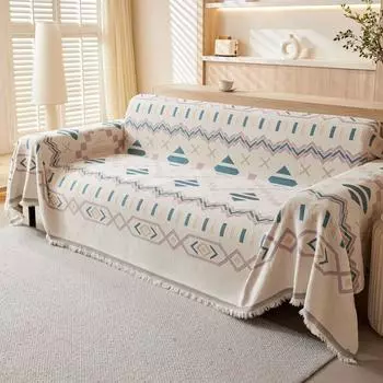 Funda Sofa Home Chenille Bohemia Диванный коврик Пледы Всесезонный Кемпинг Пикник Одеяло Чехол Чехол для дивана 180x130