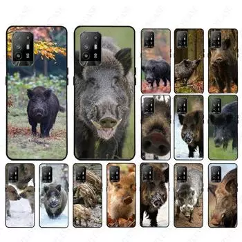 Funda wild boar shell Чехол для телефона для oppo Realme 8Pro 6PRO 6i 7pro 9i 9pro C11 C21Y C21 C25Y C25S C3 Q3S XT Чехлы coque Realme 6