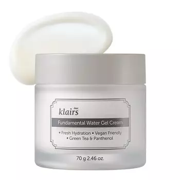 Fundamental Water Gel Cream Moisturizing Moisture Gel Dry Dry Fundamental Water Gel Cream [Klairs] (70ml)/Cream, Cream, Klairs, Cream, Cream,