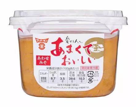 Fundokin Soy Sauce Sweet and Delicious Awase Miso 750g x 2 pieces