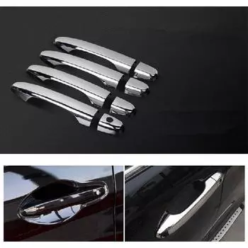 FUNDUOO для Honda CR-V CRV/Civic 2012 2013 2014 2015 2016 новые хромированные чехлы на дверные ручки отделка Бесплатная доставка автомобиля