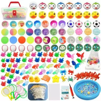 Funk Doggie Festival Toy Super Ball Scooping Set Goldfish Scooping Toy Festival Scooping Floating Goldfish Set of 228 Poi Simulation Mini Goldfish