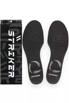 Функциональная стелька BMZ Soccer Striker Revote Black S Вы можете использовать пальцы ног и делать шаги (23,5-24,5) Быстрее. чёрный