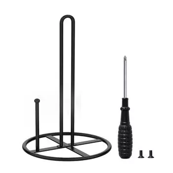 Функциональная стойка для бумажных полотенец, диспенсер для салфеток, современная металлическая стойка для бумажных полотенец для кухни и ванной комнаты