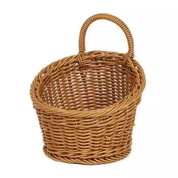 Функциональные и стильные плетеные корзины для организации кухонных стен 2#