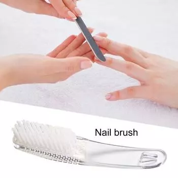 Функциональные щетки для ногтей Многофункциональные легкие чистящие ногти