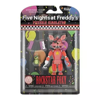 ФУНКЦИОНАЛЬНЫЙ ДЕЙСТВИЕ Five Nights at Pizza Simulator ФИГУРКА ФРИДДИ -Rockstar