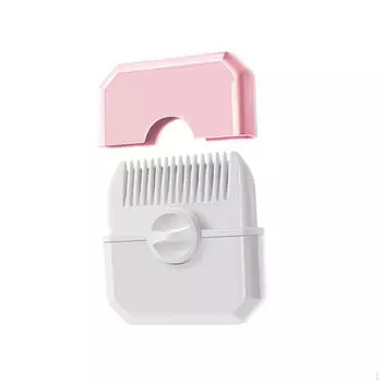 Функциональный инструмент для ухода за волосами для женщин — триммер и филировочная расческа зелёный