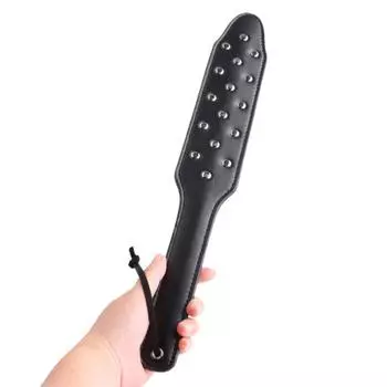 Функциональный сексуальный флирт с длительным сроком службы флоггер эргономичный из искусственной кожи SM кнут для сексуального флирта