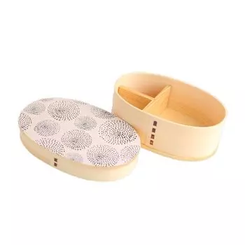 Функция контроля влажности Деревянная коробка для бэнто xx 500 мл Уретановая обработка Makie Kishu Текущая модель j-kitchens 17,5 см 11,3 см 6,3 см