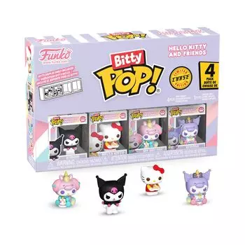 FUNKO Bitty Funko Bitty Pop Серия Kuromi Набор из 4 Pop! Набор из 4 штук Sanrio Sanrio