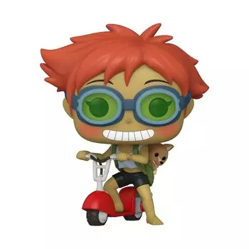 Funko Cowboy Bebop Эдвард на скутере с EIN Pop! Анимация -