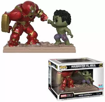 Funko Figurine Marvel Hulkbuster Vs Hulk Exclu Movie Moments Pop 10cm 0889698312691 - - -