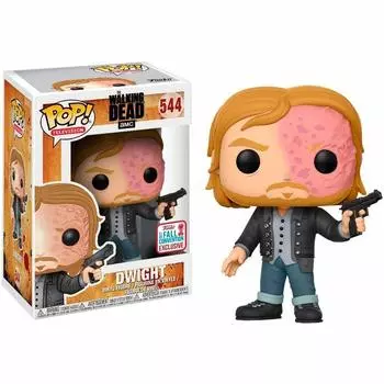 Funko Figurine Walking Dead Burnt Face Exclu Pop 10cm 0889698151740 - -Dwight -