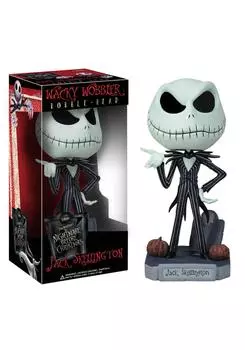 FUNKO Funko Кошмар перед Рождеством Джек Скеллингтон Качающаяся голова Wacky Wobbler Серия Кошмар перед Рождеством