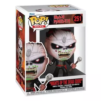 Funko Iron Maiden Eddie Nights of The Dead Pop! Rocks - -