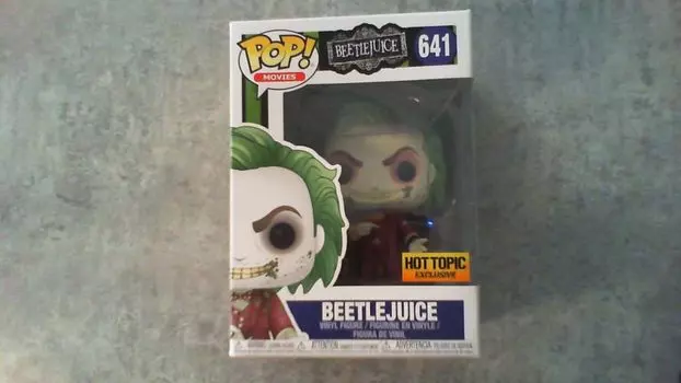 Funko Pop Beetlejuice в смокинге коллекционная фигурка многоцветные фильмы