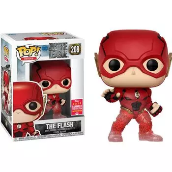 Funko Pop DC Heroes 208 Justice League The Flash Running Summer Convention (2018 Exclusive)