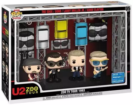 Funko POP Moment s Zoo TV Tour Виниловая фигурка Limited DeluxeU2 (1993) (Издание 2022 г.)