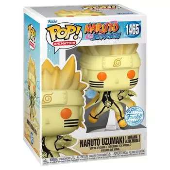 Funko Pop!НАРУТО Шиппуден: Наруто Узумаки Курама Link Mode Special Edition Multicolor Limited #1465