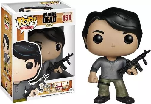 Funko Walking Dead Prison Glenn Vinyl Figure Funko Walking Dead Prison Glenn Vinyl Figure Pop! Pop!