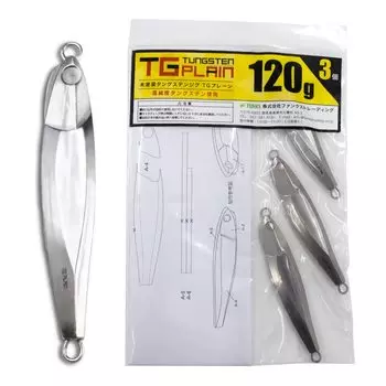 FUNKS TG Plain Tungsten Jig Unpainted Metal Jig Solid (0.12)