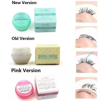 FUNMIX 5 г гель для ресниц, крем для снятия макияжа, клей-расширитель, клей, не раздражающий фруктовый запах, безопасный, накладные ресницы, инструмент для макияжа глаз TSLM1 розовый