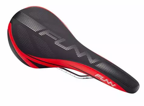 Funn Adlib MTB Bicycle Comfort Saddle Saddle, (Red)