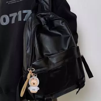 Funny Astronaut Capibala Keychain Cartoon Capybara Keyring Car Key Decor Animal Bag Hanging Couple жёлтый