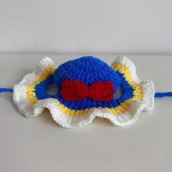 Funny Cat Hat Photo Shoot Props Pets Party Cosplay Headwear Cat Accessories Autumn Winter S-B